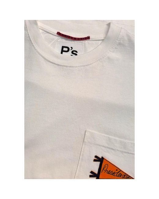 President's White T-Shirts for men