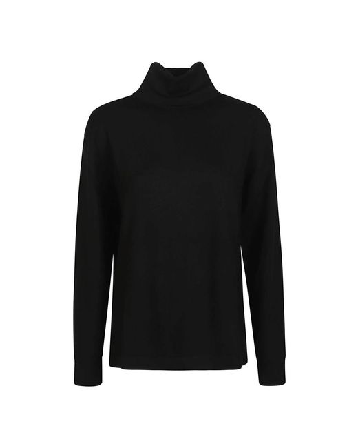 P.A.R.O.S.H. P.A.R.O..H. ,Truien & Vesten ,Zwart ,Wol Lime 25 Turtleneck Sweater in het Black