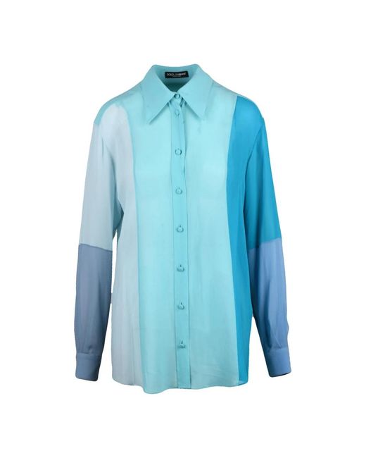 Dolce & Gabbana Blue Shirts