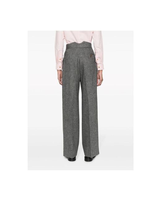 Vivienne Westwood Gray Wide Trousers