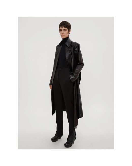 Olivier Theyskens Black Slim-Fit Trousers