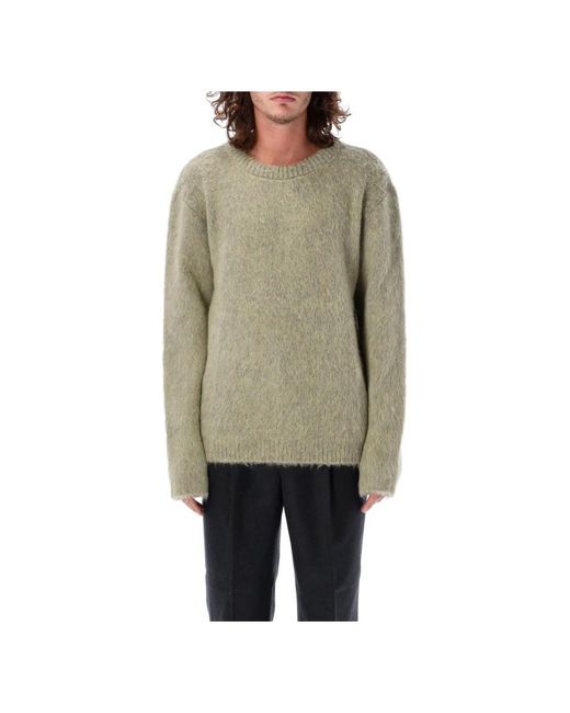 Lemaire Natural Round-Neck Knitwear for men