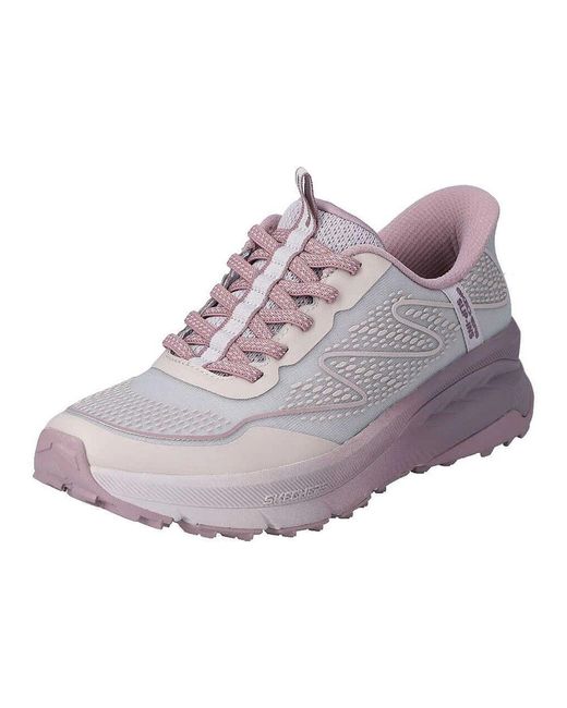 Skechers Purple Switch Back Slip-On Sneaker