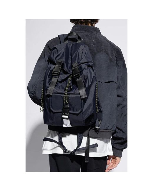 A.P.C. Black Backpacks for men