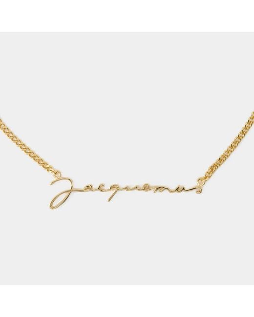 Jacquemus Metallic Necklaces