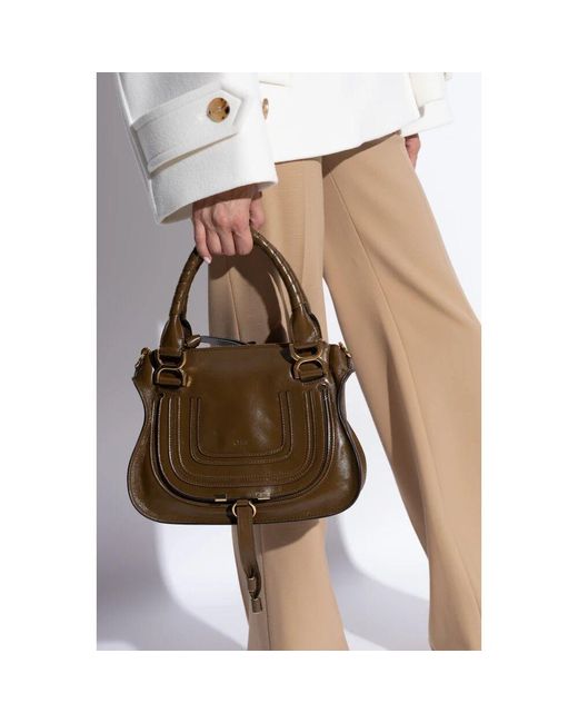 Chloé Brown Schultertasche marcie klein