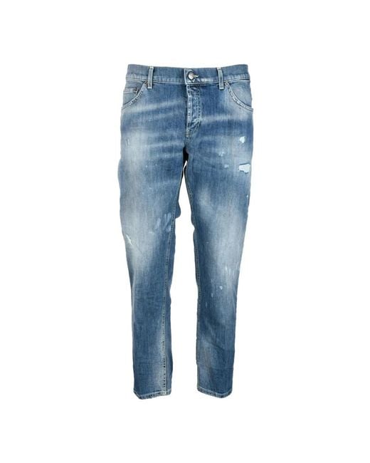 Dondup Slim-Fit Jeans in het Blue voor heren