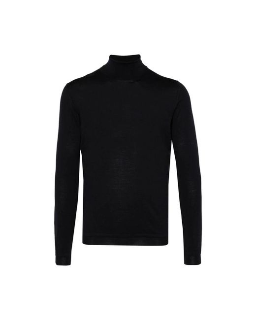 GOES BOTANICAL Black Turtlenecks for men