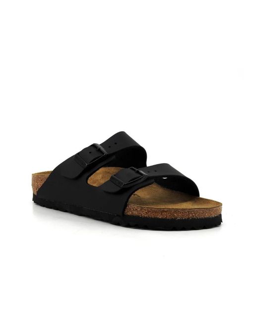 Birkenstock Black Sliders