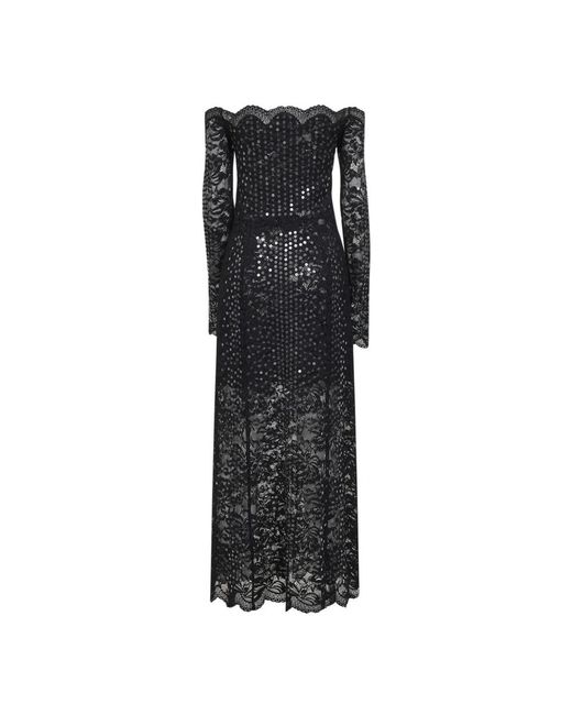 Rabanne Black Maxi Dresses