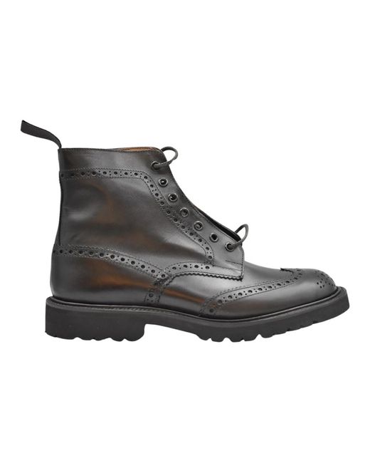 Shoes > boots > lace-up boots Tricker's pour homme en coloris Gray