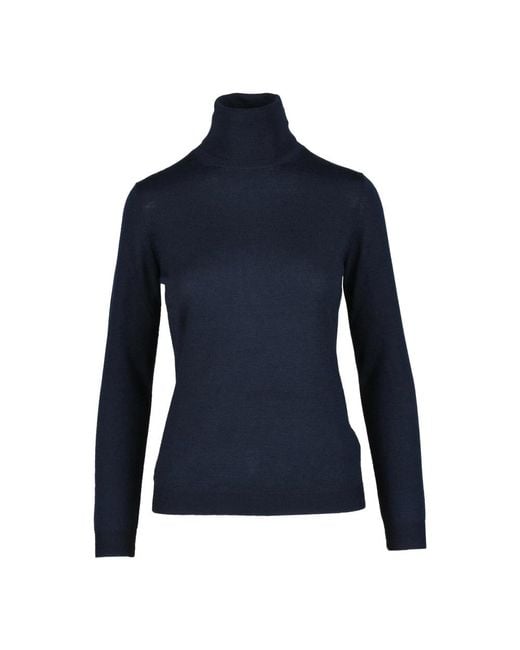 Ballantyne Blue Turtlenecks