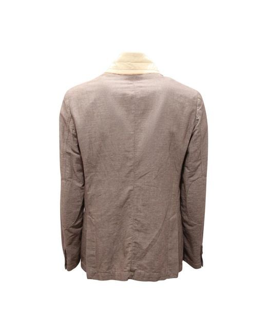 AT.P.CO Brown Blazers for men
