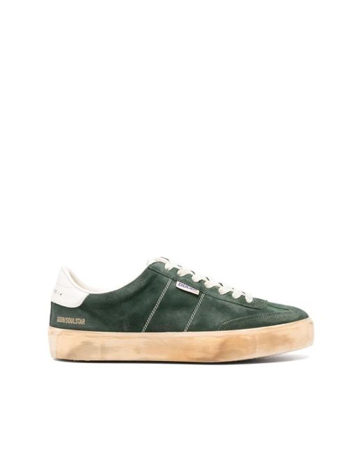Soul star sneakers di Golden Goose Deluxe Brand in Green da Uomo
