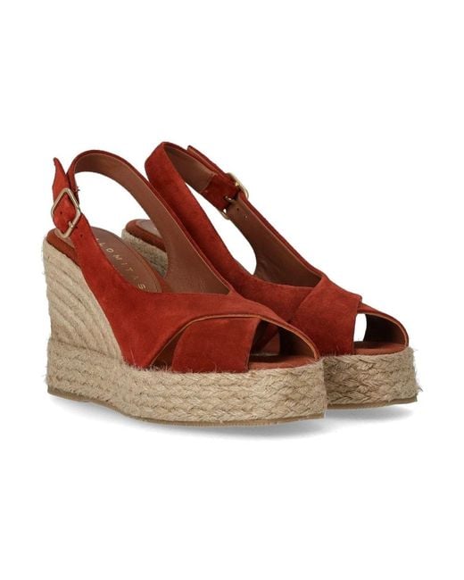 Paloma Barceló Brown Wedges