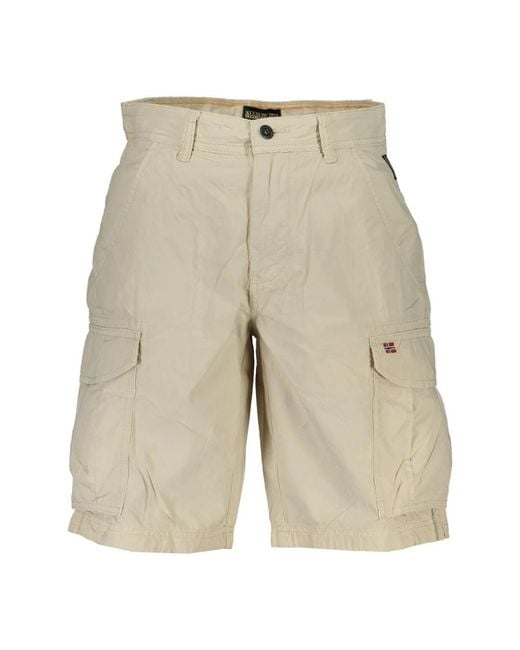 Napapijri Natural Casual Shorts for men