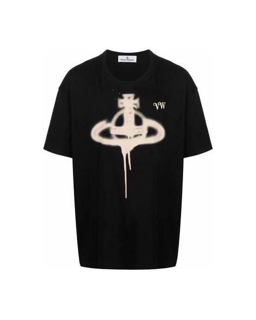 Vivienne Westwood T-Shirts in het Black voor heren