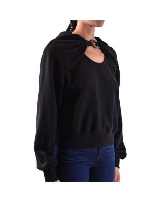 Versace Jeans Couture Blue Round-Neck Knitwear