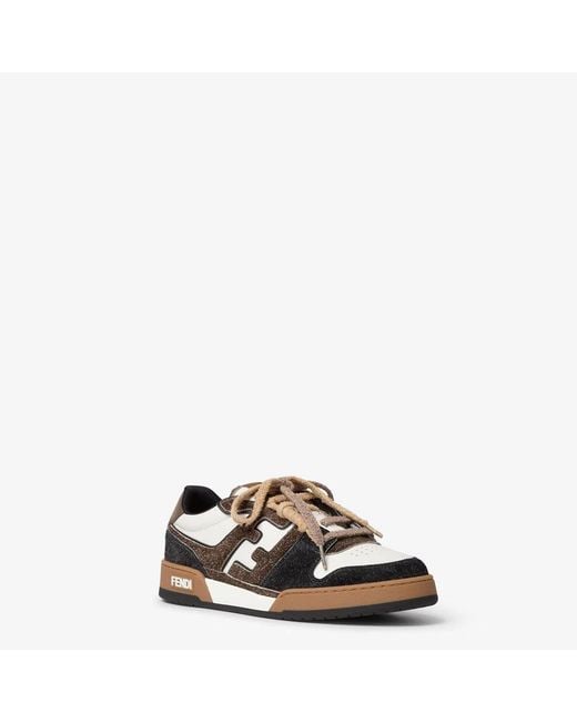 Fendi Multicolor Match Trainers for men