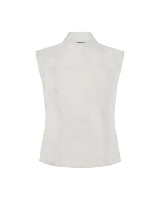 Calvin Klein White Vests