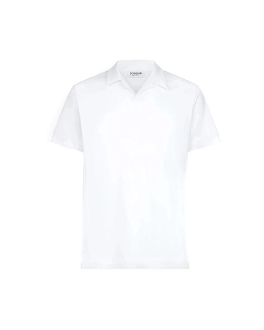 Dondup White Polo Shirts for men