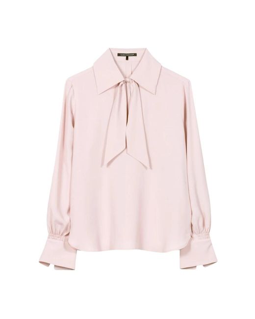 Luisa Cerano Pink Blouses