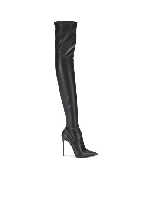 Le Silla Black Over-Knee Boots