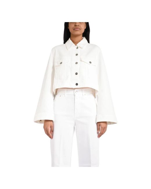 Denim Jackets Dondup en coloris White