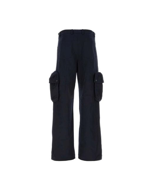 Wide Trousers BOTTER pour homme en coloris Blue