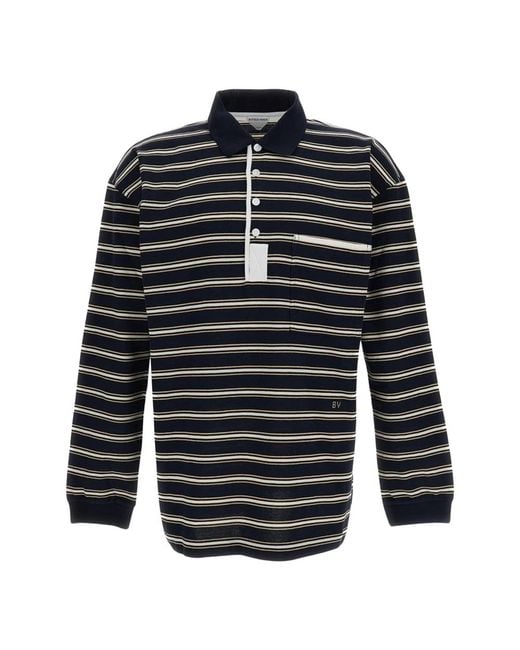 Bottega Veneta Blue Polo Shirts for men