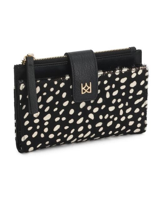 Wallets & Cardholders di Kazar in Black