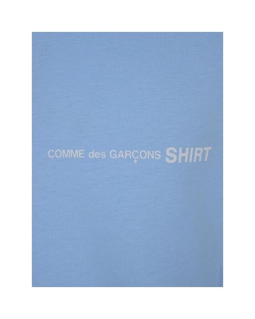 Comme des Garçons Strick t-shirt für männer in Blue für Herren