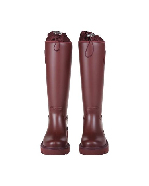Moncler Brown Kickstream High Regen-Stiefel