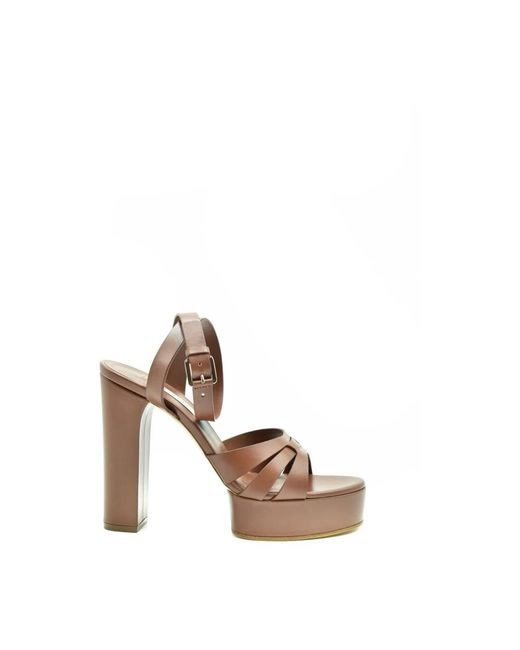 Casadei Pink High Heel Sandals