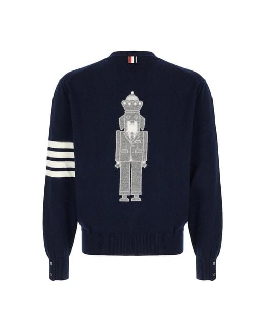 Thom Browne Blue Cardigans for men