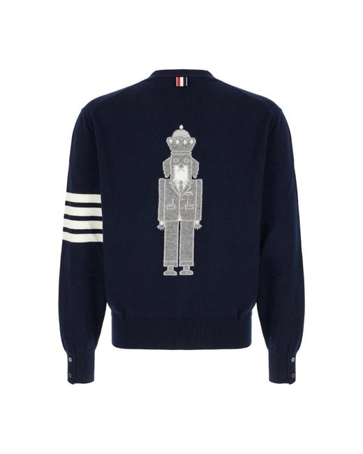 Cardigans di Thom Browne in Blue da Uomo