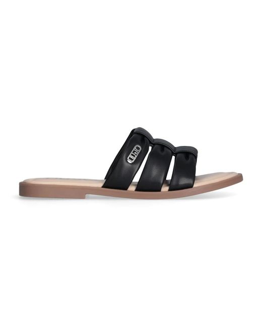 Liu Jo Black Sliders
