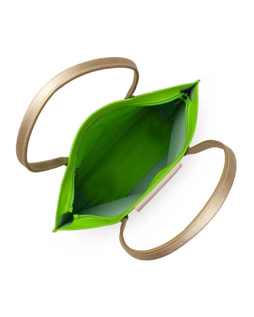 Lancaster Green Maya schultertasche mit reißverschluss