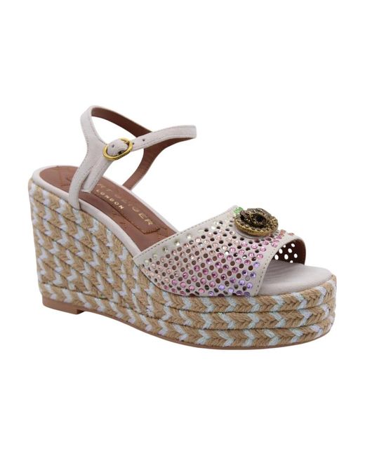 Kurt Geiger Gray Wedges