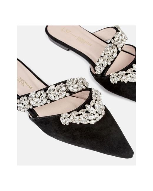 L37 Black Einzigartige Mules