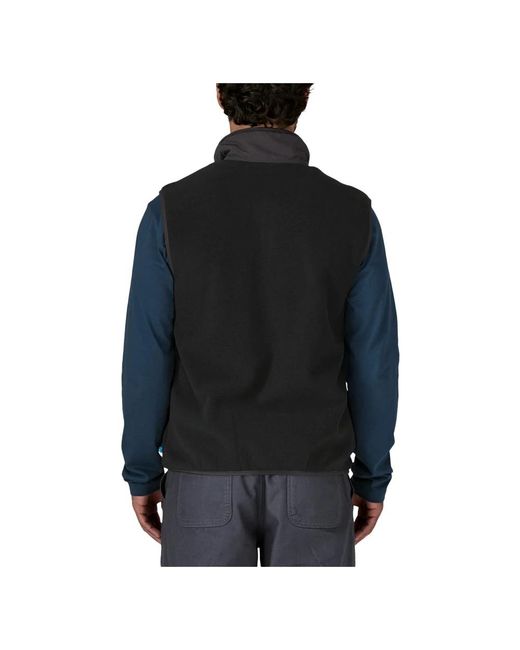 Patagonia Black Waistcoats for men