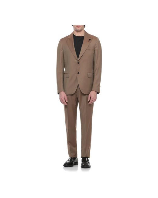 Lardini Suit in het Brown voor heren