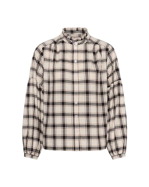 Part Two Blouse Met Knoopsluiting in het Gray