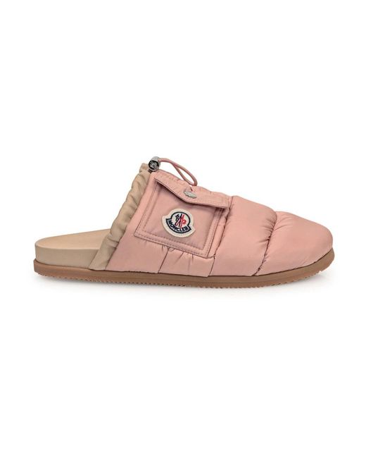 Moncler Pink Slippers