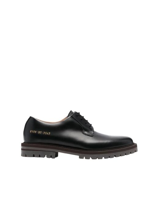 Common Projects Black Laced Shoes