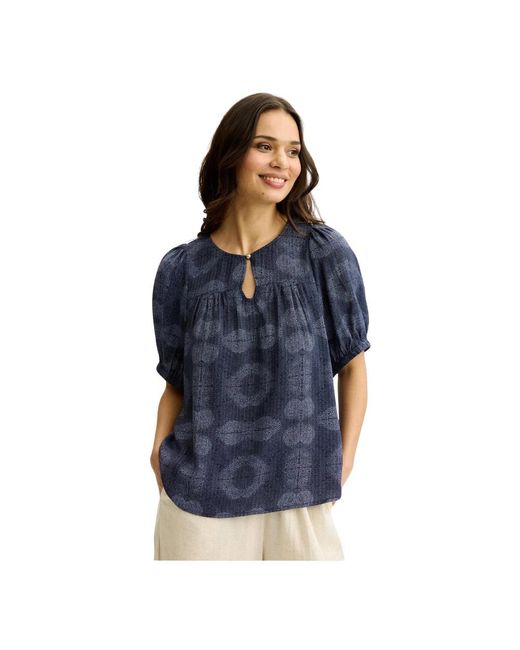 iN FRONT Blouse in het Blue