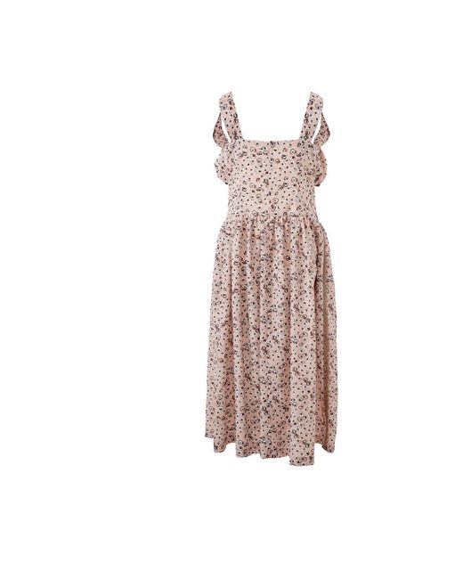 Lardini Pink Midi Dresses