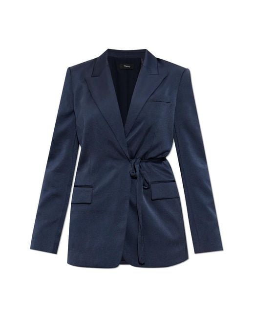 Theory Blue Blazers