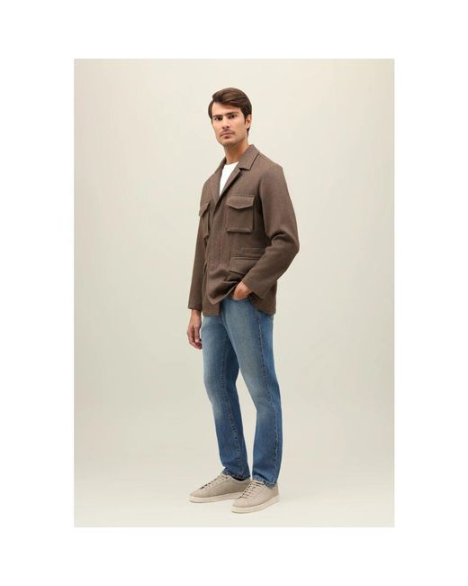 Light Jackets Boglioli de hombre de color Brown