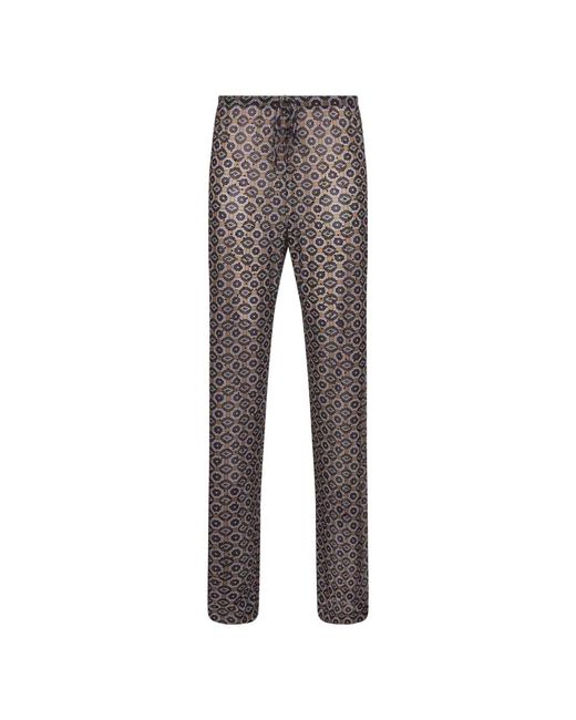 Dries Van Noten Gray Slim-Fit Trousers